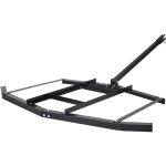 Mophorn - herse tra�n�e 1670 mm r�teau niveleur remorquable en acier q235 avec barres r�glables, capacit� ...