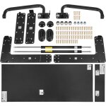 Mophorn - kit de lit escamotable, taille double, lit mural vertical � monter soi - m�me, support � levier ...