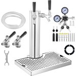 Mophorn - kit de tour de ft  double robinet - distribution de bire ingale. ce kit redfinit le service ...