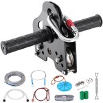 Mophorn - kit de tyrolienne de 80 pieds pour enfants et adultes, capacit jusqu' 500 lb, tyrolienne ...