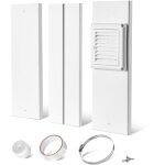 Mophorn kit de ventilation pour sche - linge adapt aux fentres coulissantes verticales ou horizontales, ...