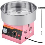 Mophorn machine � barbe � papa �lectrique 1000 w, appareil avec bol en acier inoxydable de 38 cm et cuill�re ...