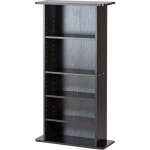Meuble de rangement multimdia mophorn tagre dvd  5 niveaux pouvant contenir jusqu' 240 cd, tagres ...