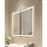 Mophorn - miroir de salle de bain led - 70 x 100 cm, montage mural avec éclairage avant et arrière, antibuée, ... Mophorn - miroir de salle de bain led - 70 x 100 cm, montage mural avec éclairage avant et arrière, antibuée, ...