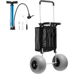 Mophorn morphorn chariot de plage pour le sable - 29, 9 x 15, 4  plateforme de chargement. chariot pliable ...