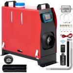 Mophorn - morphron 12v 5kw chauffage d'air diesel avec tlcommande et silencieux, commutateur lcd, chauffage ...