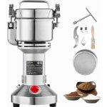 Moulin  grains lectrique 300 g, 1 500 w, haute vitesse, en acier inoxydable, pour grains secs, pices, ...