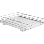 Organiseur d'armoire coulissant 12'l x 17'p, tagres de garde - manger coulissantes robustes, tiroirs ...