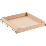 Mophorn - organiseur d'armoire coulissant 20'l x 21'p, tiroir en bois coulissant � fermeture douce, robuste ...