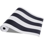 Mophorn papier peint adh�sif mural, 45 cm x 15 m, rouleau vinyle autocollant, design g�om�trique noir ...