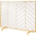 Mophorn - pare - tincelles en maille de fer, 980 x 758 mm, grille de protection autoportante pour le ...