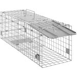 Mophorn ? pi�ge � cage pour animaux vivants 24 x 8 x 8 pouces ? fer galvanis� pliable avec poign�e ? ...