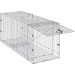 Mophorn pi�ge � cage pour animaux vivants 42  x 16  x 18  pi�ge pliable sans cruaut� pour chiens errants, ...