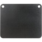 Mophorn - pierre  pizza pr - assaisonne 16' x 14, 5' x 1 / 4', pierre de cuisson en acier au carbone ...