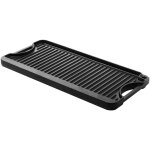 Mophorn - plaque de cuisson r�versible en fonte, 492x218 mm, plaque - gril pr� - assaisonn�e portable ...