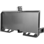 Mophorn - plaque universelle 3 points pour skid steer - plaque d'attache 3 / 8' pour skid steer, chargeur ...