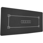 Plateau de table de poker 70 x 35 pouces, tapis de poker pliable pour 6 à 8 joueurs, plateau de table ... Plateau de table de poker 70 x 35 pouces, tapis de poker pliable pour 6 à 8 joueurs, plateau de table ...