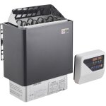 Pole de sauna, 6 kw lectrique, 400 v 3n, jusqu' 110 ?, minuterie de 3 h, pour 5  9 m, utilisation ...