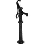 Mophorn pompe � eau manuelle puits, hauteur de refoulement max 6 m, pompe � main en fonte style vintage ...