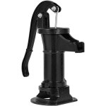 Mophorn pompe � eau manuelle puits, hauteur de refoulement max 7, 6 m, pompe � main � bras en fonte style ...