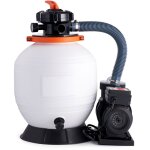 Mophorn pompe de filtration  sable pour piscines hors sol, 350 mm, 13 000 l / h, 450 w, systme de pompe ...