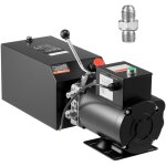 Mophorn pompe hydraulique � simple effet, syst�me de bennage pour camion - benne 14, 2 l, d�bit d'huile ...