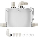 Mophorn pompe de macration 500 w, systme de relevage avec 4 entres, dbit 110 l / min, hauteur de ...
