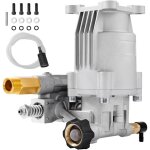 Mophorn pompe de nettoyeur haute pression de rechange, arbre horizontal 19, 05 mm, 234 bar, 9, 5 l / ...