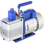 Mophorn - pompe  vide 10cfm 1 hp - palettes rotatives  deux tages, 220 v 5 pa pour cvc, recharge automatiqu ...