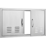Mophorn - porte d'accès double pour barbecue 914 x 534 mm, porte verticale encastrée en acier inoxydable ... Mophorn - porte d'accès double pour barbecue 914 x 534 mm, porte verticale encastrée en acier inoxydable ...