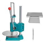 Presse  pizza manuelle mophorn 9, 5 pouces / 24 cm, presse  pizza en acier inoxydable, presse  crote ...