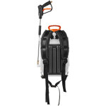 Mophorn pulv�risateur � dos �lectrique � batterie 16 l, pression r�glable 0 - 6, 2 bar, avec 2 lances ...