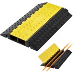 Mophorn rampe de protection pour c�bles, capacit� de charge 9979 kg, passage au sol � 2 canaux 100 x ...