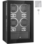 Mophorn - remontoir de montre pour 4 montres automatiques - comprend 4 moteurs mabuchi japonais silencieux, ...