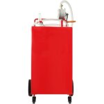 Mophorn - rservoir de carburant de 30 gallons, rservoir de stockage d'essence avec 4 roues et pompe ...