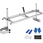 Mophorn - scie  chane , scierie portable, guide - chane de 14  48 pouces, scierie  planches en acier ...