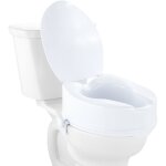 Mophorn - siège de toilette surélevé, hauteur de 12, 7 cm, capacité de 136 kg, rehausseur de toilette ... Mophorn - siège de toilette surélevé, hauteur de 12, 7 cm, capacité de 136 kg, rehausseur de toilette ...