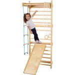 Mophorn - swedish ladder wall gym ? aire de jeux intérieure en bois 5 en 1 pour un plaisir sans fin Mophorn - swedish ladder wall gym ? aire de jeux intérieure en bois 5 en 1 pour un plaisir sans fin