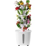 Mophorn syst�me de culture hydroponique � 30 emplacements, tour � 6 niveaux avec pompe et minuterie, ...