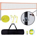 Mophorn syst�me de filet de volley - ball portable d'ext�rieur � hauteur r�glable, poteaux en aluminium ...