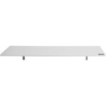 Mophorn table pliante murale 43, 31  x 18, 11 , bureau flottant  abattant, support en fer, bureau peu ...