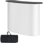 Table de podium portable pour salon professionnel , 51, 18' x 18, 31' x 37, 4', support de comptoir d'expositi ...