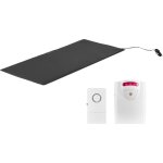 Mophorn - tapis de surveillance de sortie de lit, capteur sans fil avec t�l�avertisseur, coussin anti ...