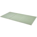 Mophorn - tapis de tatami japonais pliable pleine grandeur, matelas en herbe de jonc naturel, futon de ...