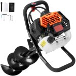 Mophorn - tarire  essence, 52 cc, 1 450 w, orange et noir, numro du modle de l'article : d52 - f