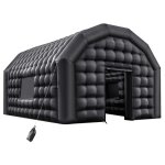 Mophorn tente de f�te gonflable, 5, 4x5x4, 25 m, structure cube � gonfler avec souffleur 680 w, sac de ...