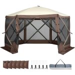 Mophorn - tente tonnelle escamotable, abri solaire à 6 côtés avec panneaux d'intimité amovibles et fenêtres ... Mophorn - tente tonnelle escamotable, abri solaire à 6 côtés avec panneaux d'intimité amovibles et fenêtres ...