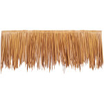 Mophorn toiture en chaume synth�tique, 0, 4 x 1 m, rouleau de chaume style mexicain, jupe de toit pour ...