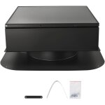 Ventilateur solaire de toit 35 w avec thermostat intelligent, dbit d'air de 2400 cfm, moteur sans balais ...