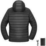 Mophorn veste chauffante homme avec batterie 7, 4 v, manteau �lectrique softshell, l�ger et r�sistant ...